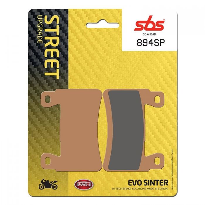 さー　ぺージ SBS Dual Carbon ZX636/ZX6r DC developed for racing brake systems