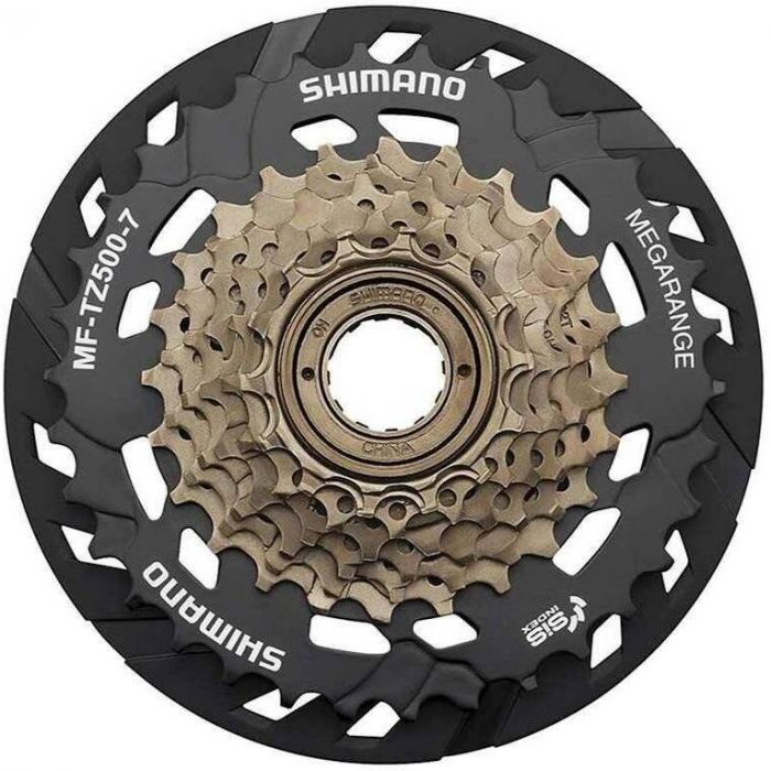 Shimano Tourney TZ MF-TZ500 CP 14/34T Freewheel - AMFTZ5007434CP ...