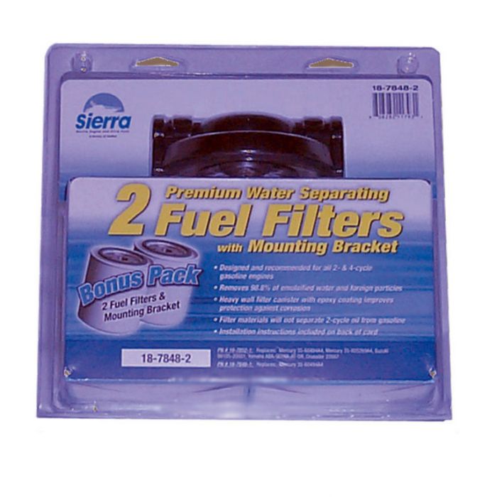 Sierra Fuel Water Separator Kit 1/4 Aluminum (Short Filter) 187848
