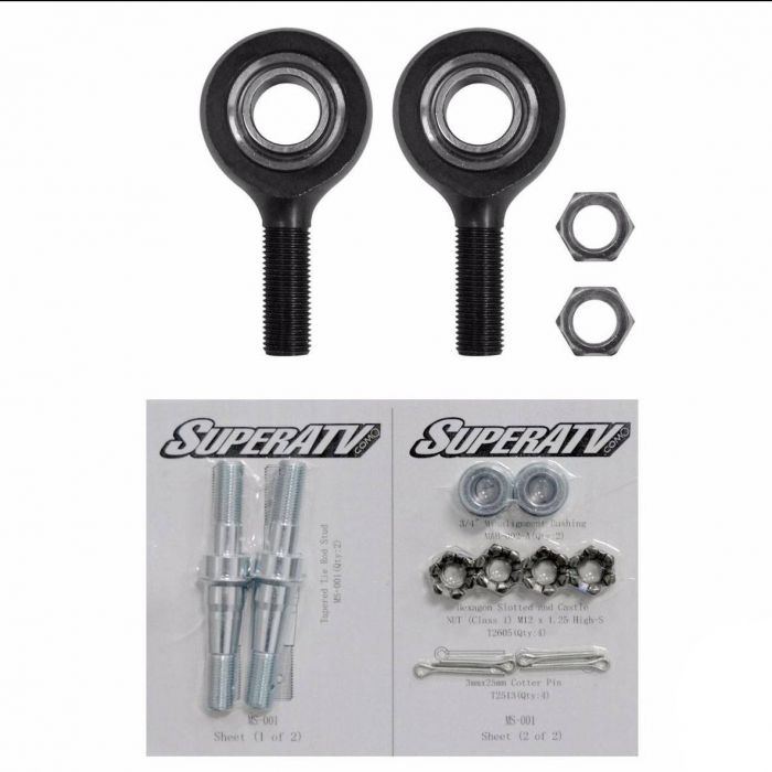 SuperATV HD Tie Rod End Kit FortNine Canada