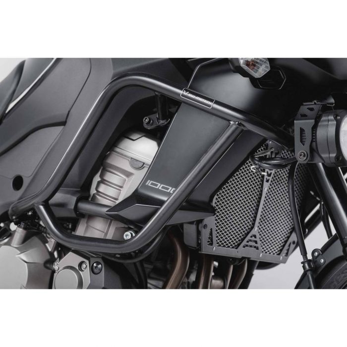 Sw Motech Crash Bar Black Sbl B Kawasaki Versys