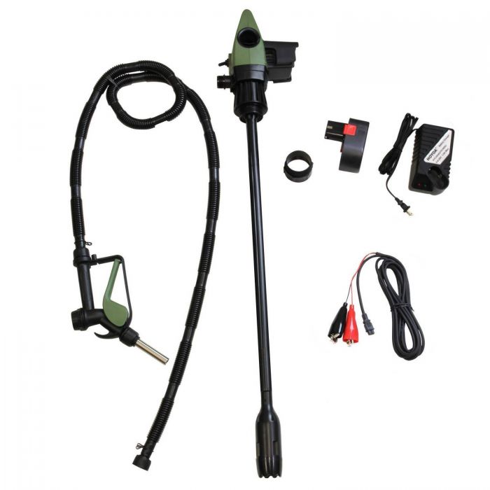 Tera Pump Pompe de Transfert à Tambour Électrique avec Batterie