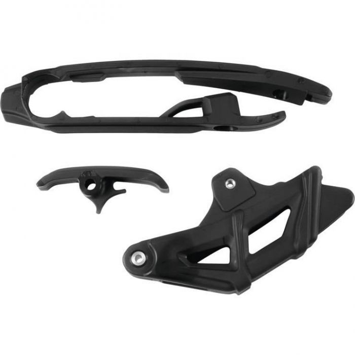 Chain Slider Swingarm UFO Black - Honda XR250R XR400R XR600R