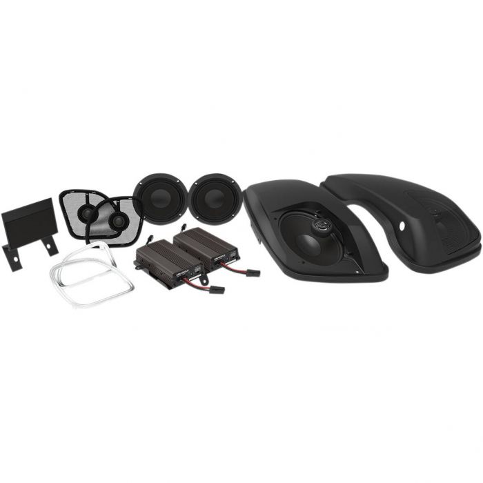 Wild Boar Audio Big Pig 600 Watt 4Channel Amp/Speaker/Lid Kit