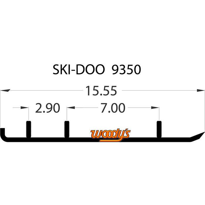 Woody's Top-Stock Hard Surface Bar Carbide Runners HSD-9350