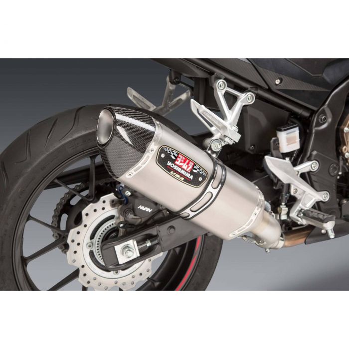 Yoshimura R-77 Slip-On Exhaust - 12553B0520 | Honda CBR500R 2016-2021 ...