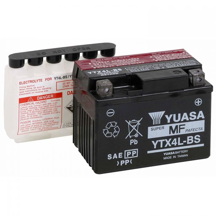 Yuasa Maintenance Free Battery Yuam62x4b Ytx4l Bs Batteries