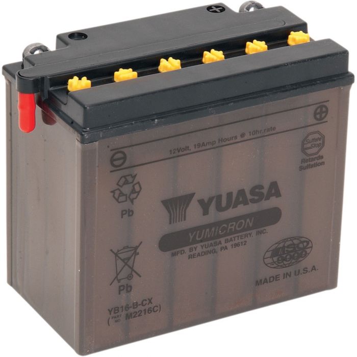 Yuasa Yumicron CX Battery - YUAM2216C - YB16-B-CX - Batteries ...