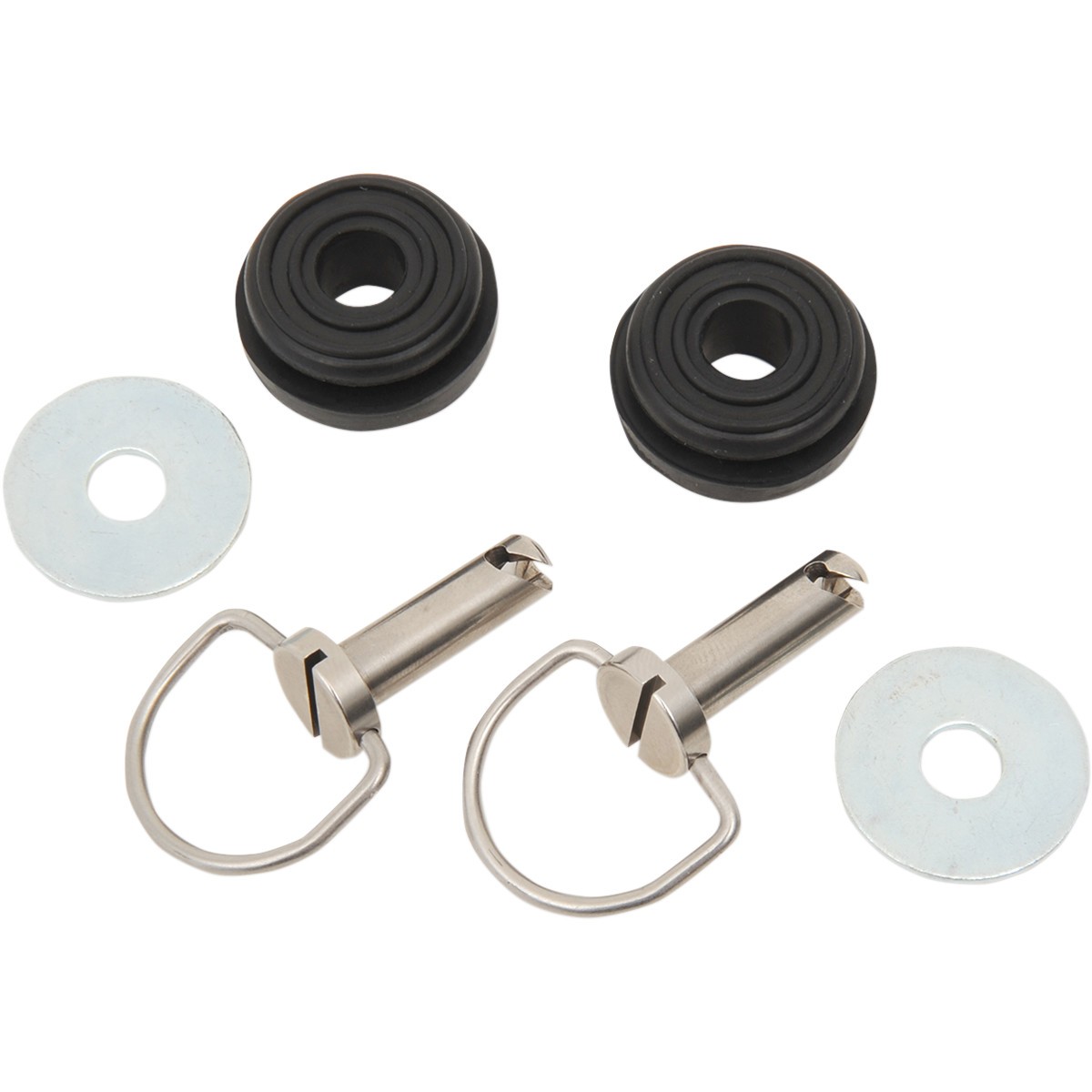 Drag Specialties Ball Head Stud, Grommet and Washer Kit for Hard