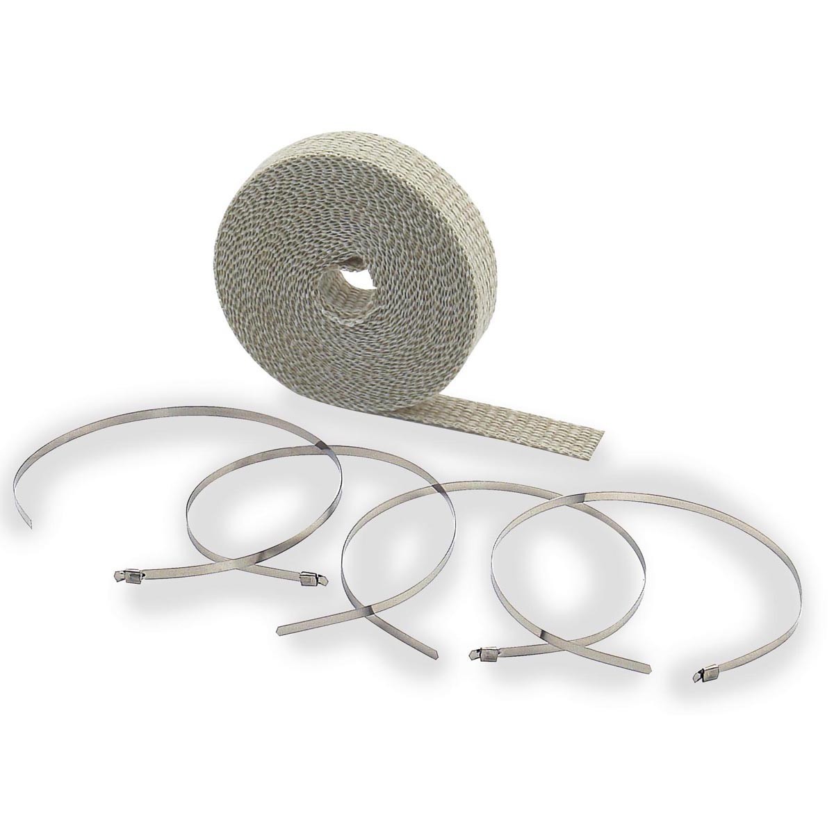Accel HighTemperature Exhaust Wrap Kit Tan 1in. x 50ft. 2001TA