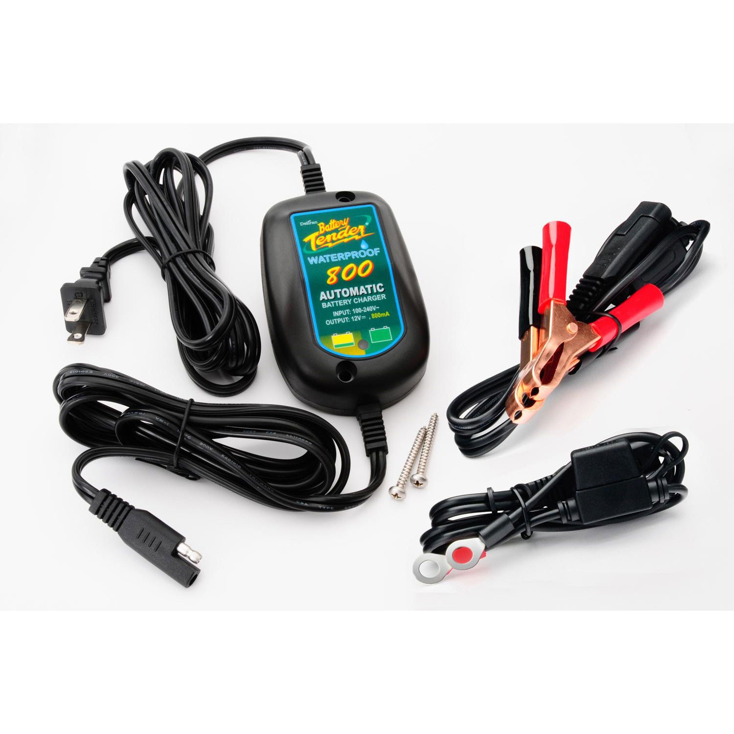 Battery Tender 800 12V .80A Waterproof Charger 0220150DLWH