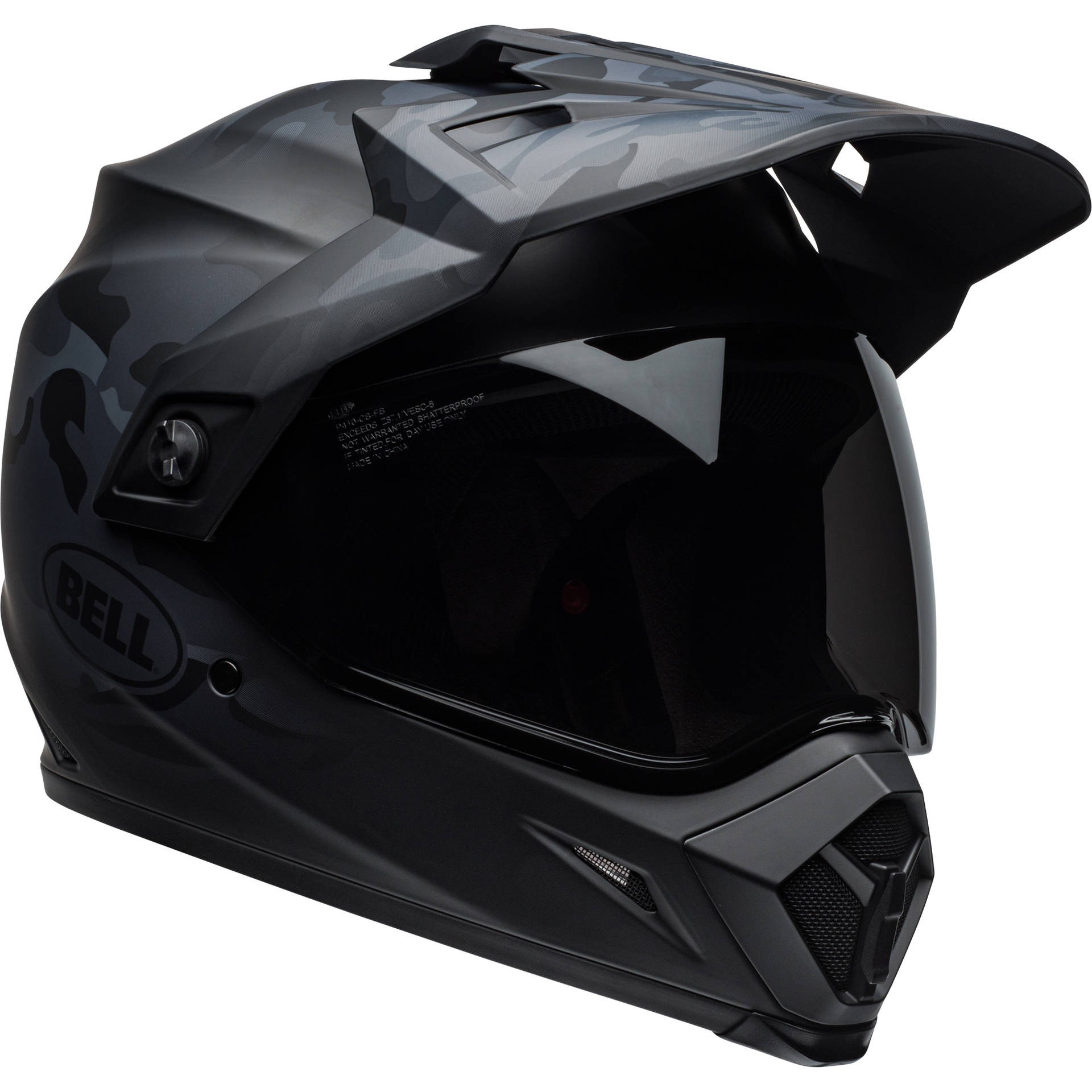 Bell MX9 Adventure MIPS Stealth Casque Intégral Casques de moto