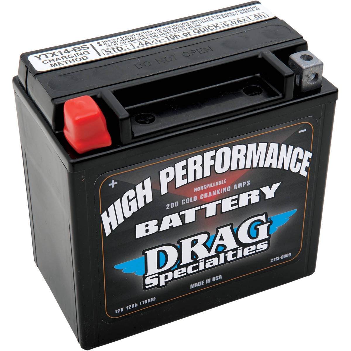 Drag specialties high performance battery batteries fortnine canada