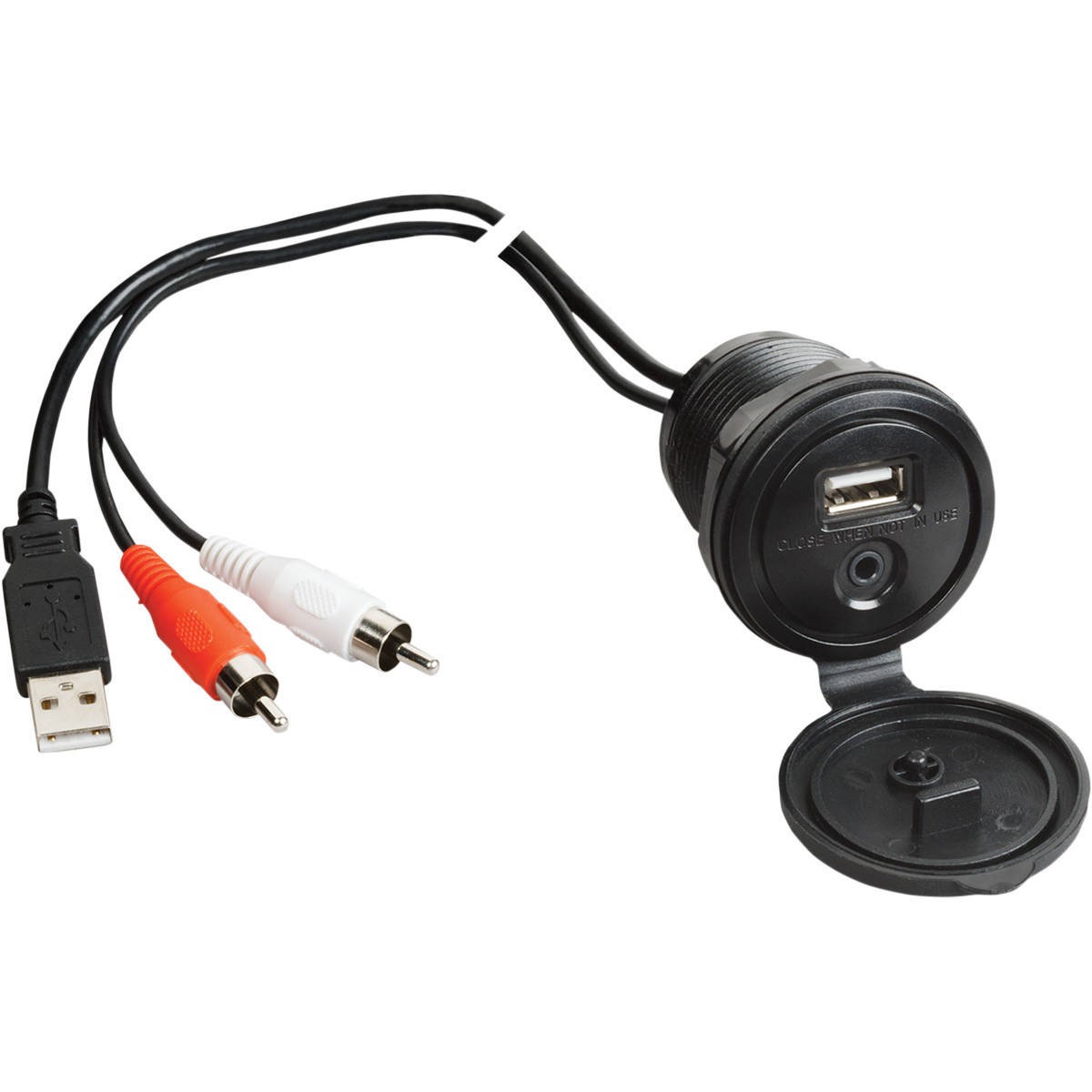 Jensen Marine USB Interface and 1/8in. Auxiliary Input Jack JENAUX Jensen Marques