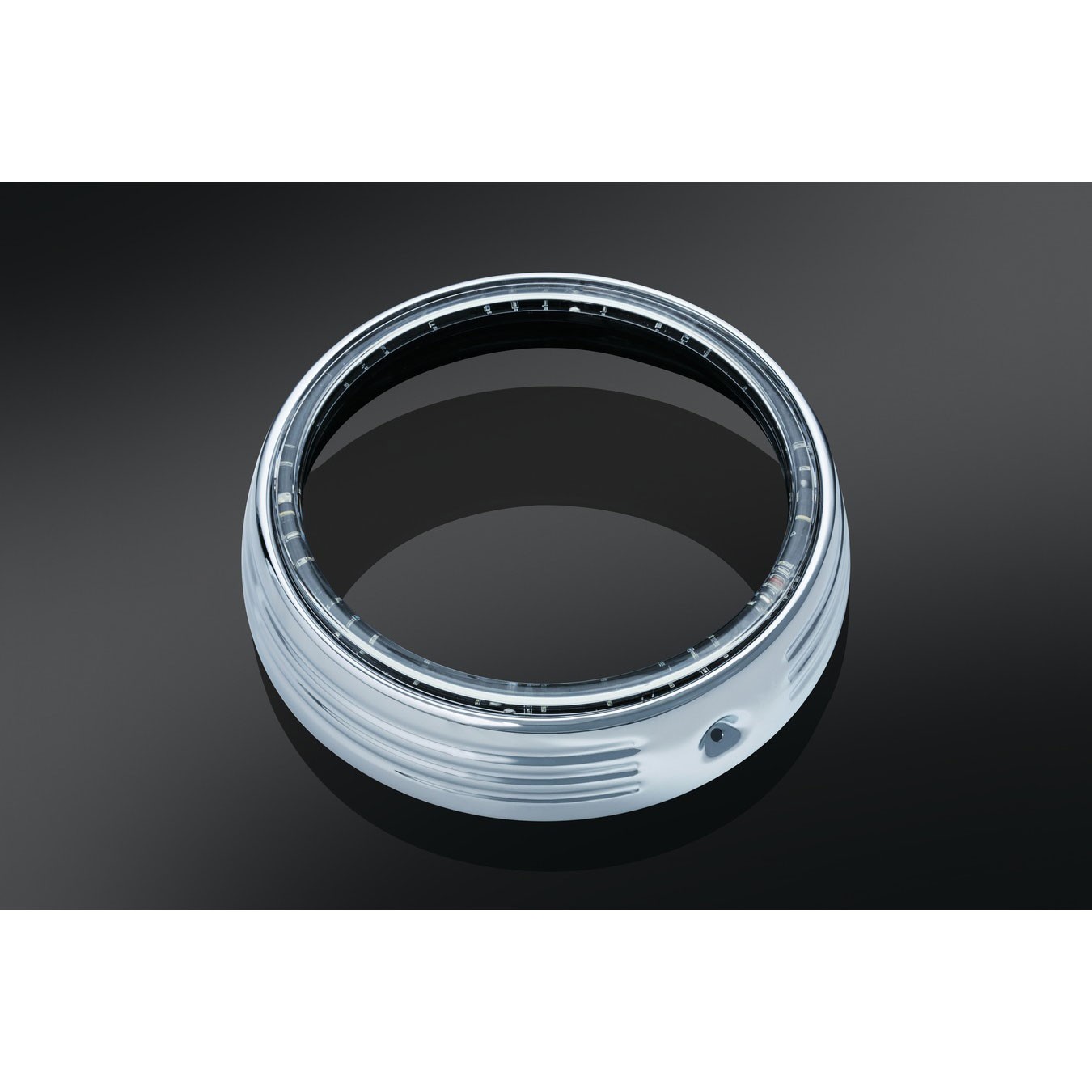 Kuryakyn LED Halo Trim Ring Chrome 7in. 6917 Éclairage FortNine