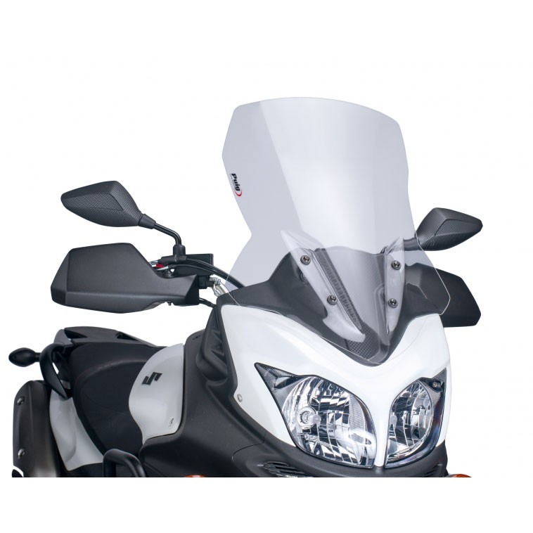Pare-brise Puig 6260 F V-Tech Line Touring Pour Yamaha T-Max 530 2012-2016 - Améliore L'aérodynamisme Et La Protection
