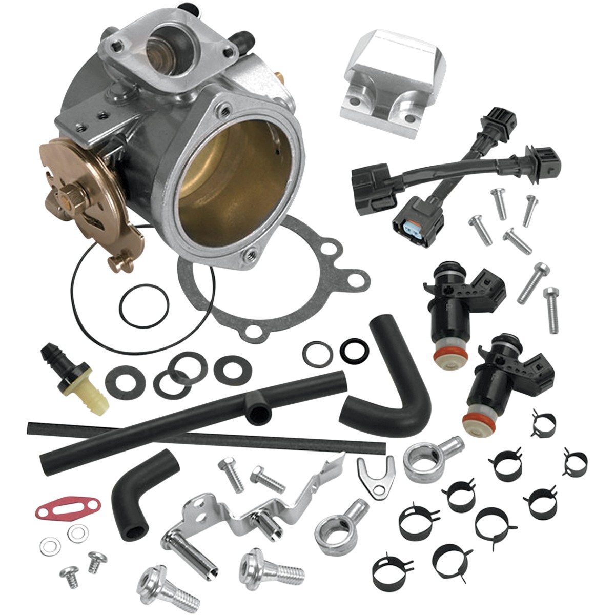 S&S Cycle Single Bore EFI Throttle Body Kit Pièces Carburation