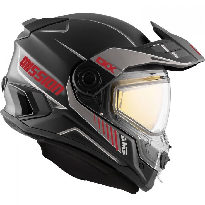 CKX Mission AMS Tracker Snow Helmet with Electric Shield | FortNine Canada