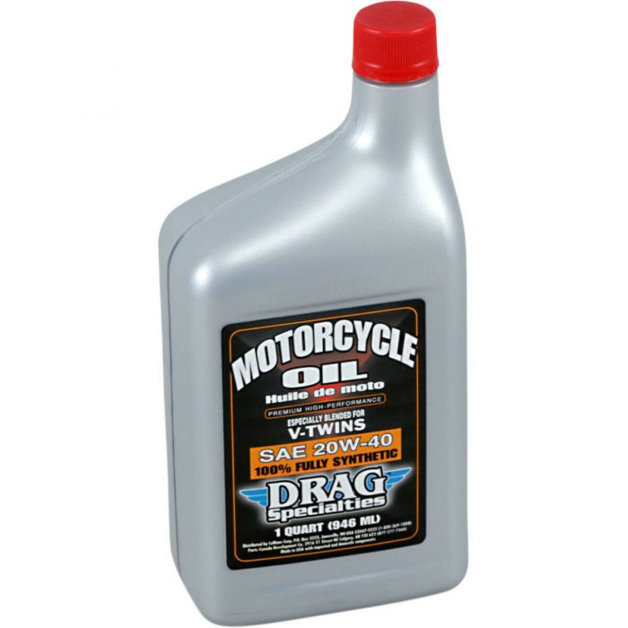 Drag Specialties Semi Synthetic Motorcycle Oil - 20W40 ...