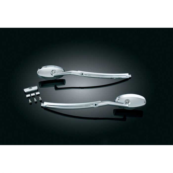 Image of : Kuryakyn Windshield Mounted Mirrors Chrome - 1453