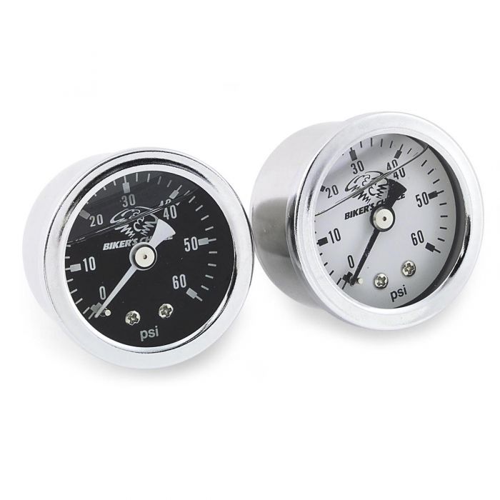 Bikers Choice LiquidFilled Oil Pressure Gauge FortNine Canada