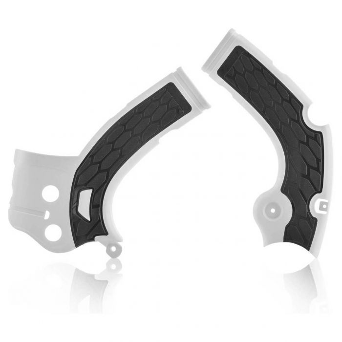 Acerbis XGrip Frame Guards White/Black 2640271035 FortNine Canada