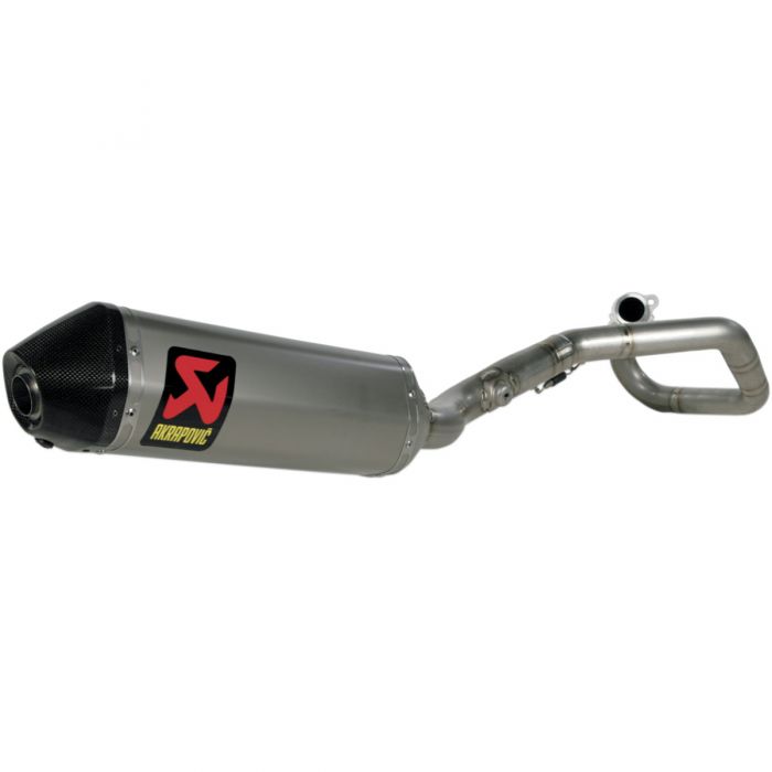 Akrapovic Racing Line Full System Exhaust Hexagonal Muffler Stainless/Titanium SH4MR11ZTA