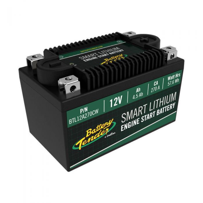 Battery Tender 4.5AH 270CA BMS Lithium Engine Start Battery BTL12A270CW FortNine Canada