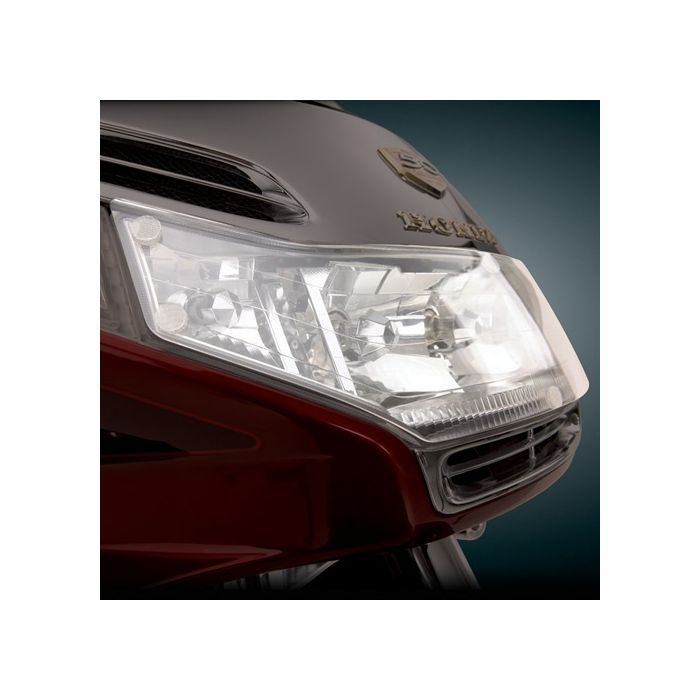 Show Chrome (Big Bike Parts) Extended LampGard Headlight Protector