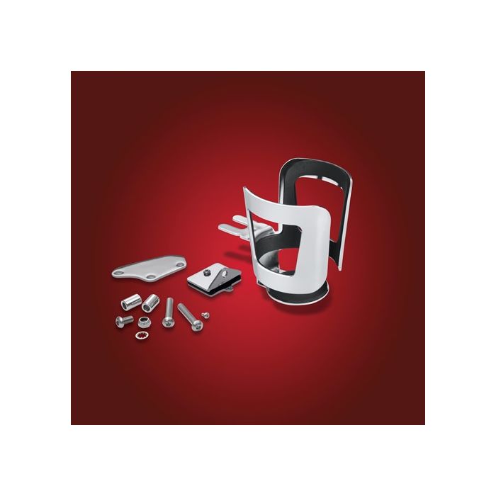 Show chrome big bike parts beverage holder goldwing 52 835