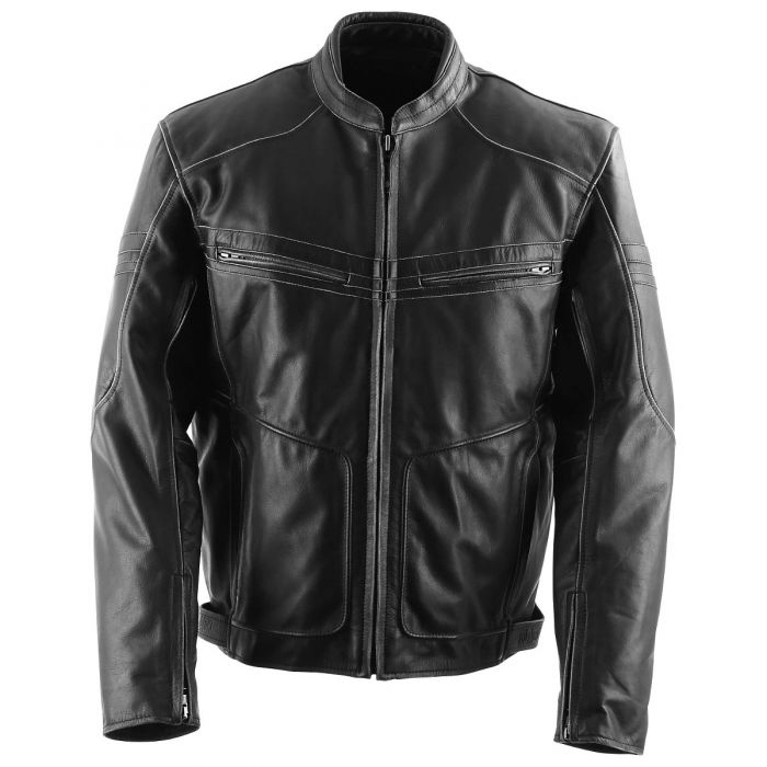 Black Brand Cutthroat Leather Jacket | FortNine Canada