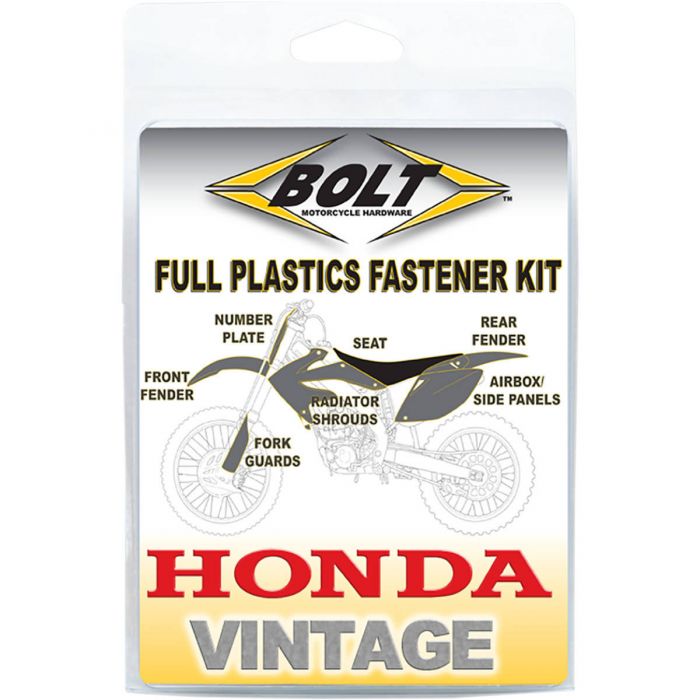 dirt bike plastic bolt kit