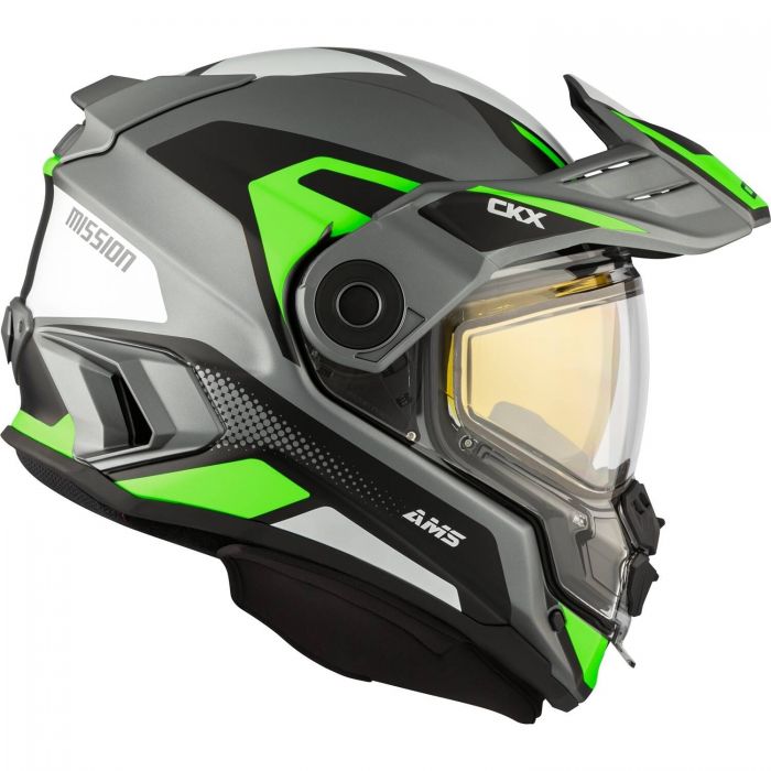 CKX Mission AMS Optik Snow Helmet with Dual Lens Shield FortNine Canada