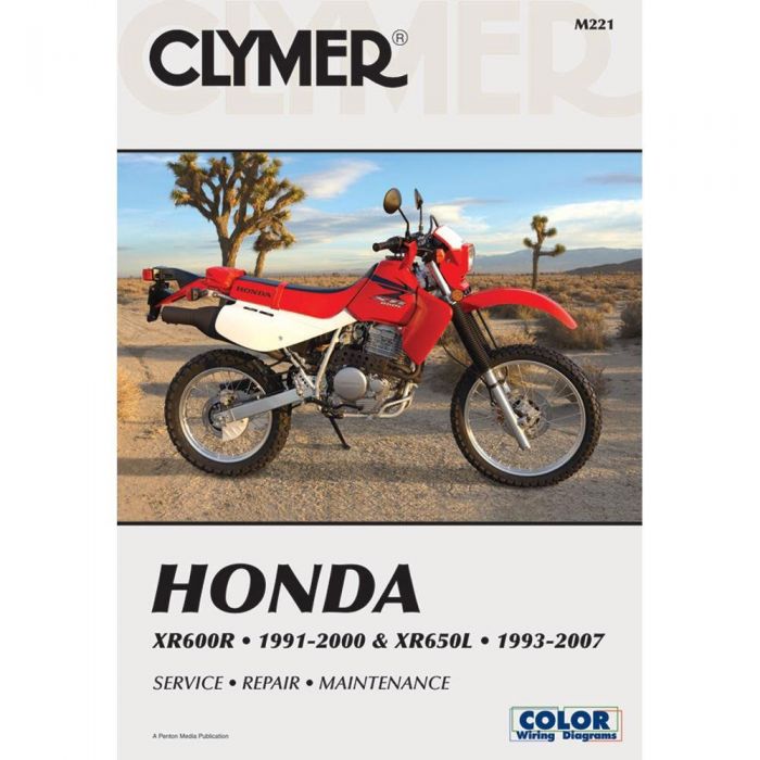 Clymer Repair Manual Honda Xr600r Xr650l M221 Fortnine Canada