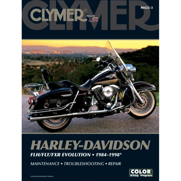 Clymer Repair Manual HarleyDavidson FLH/FLT/FXR Evolution M4223