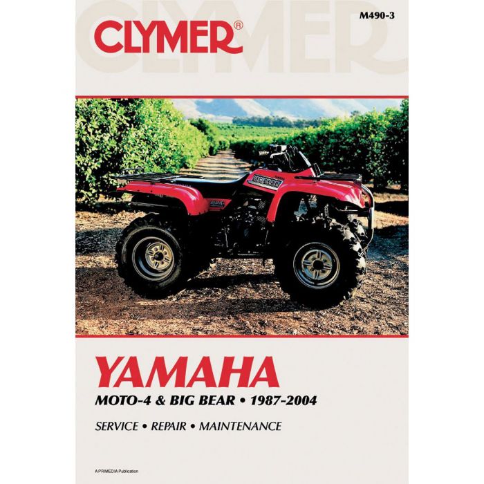 Clymer Repair Manual Yamaha Moto 4 Big Bear M490 3 Fortnine Canada