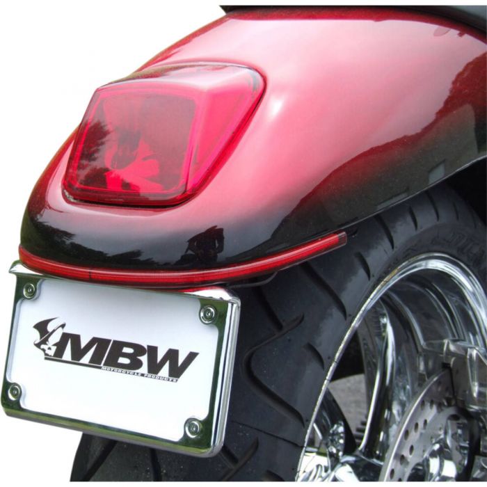 Custom Dynamics VRod Rear LED Turn Signal Kit 180mm Red LED with Red