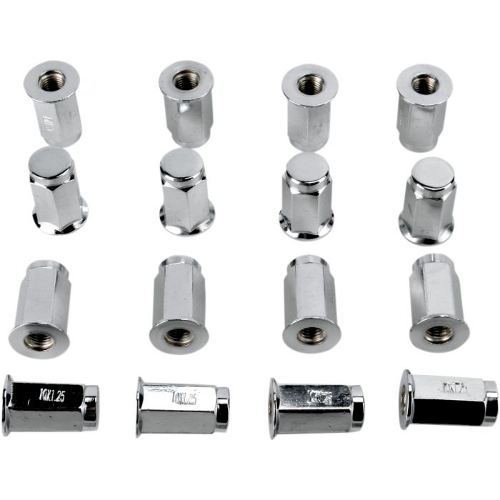 Douglas Lug Nuts 10mm x 1.25mm Flat Chrome 95283K FortNine Canada