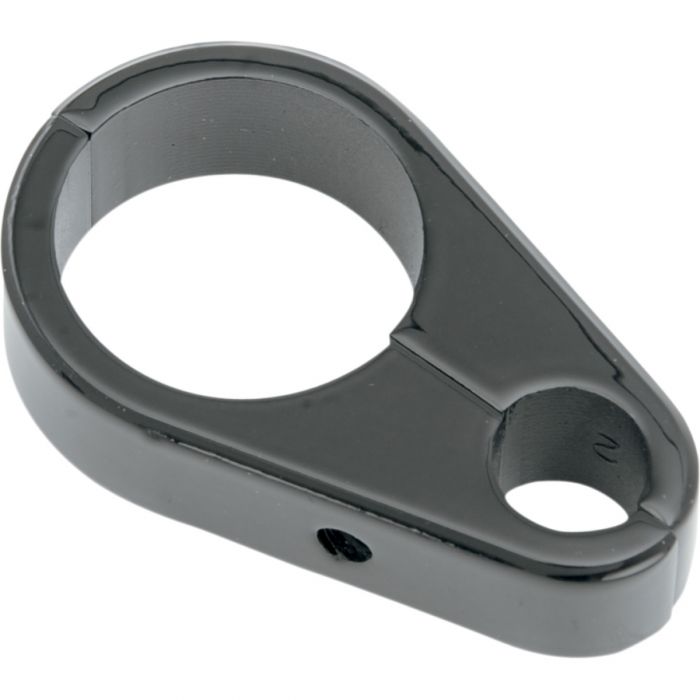 Bikers Choice Clutch Cable Clamp Black Plain // 1-1//4