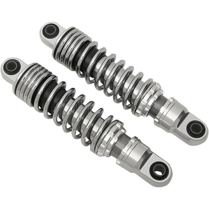 Drag Specialties RideHeight Adjustable Shocks 11in. Chrome 1310