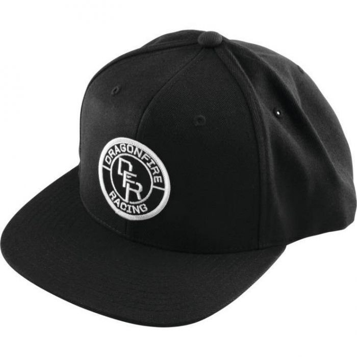 Dragonfire Circle Logo Snapback Hat 