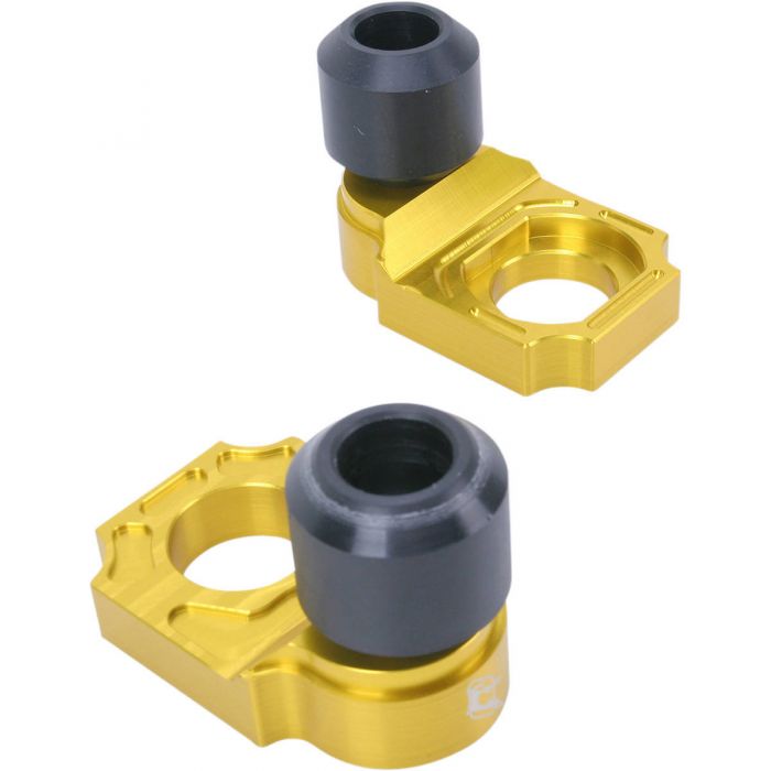 Driven Axle Block Slider Gold DRAX108GD BMW S1000RR 20102015