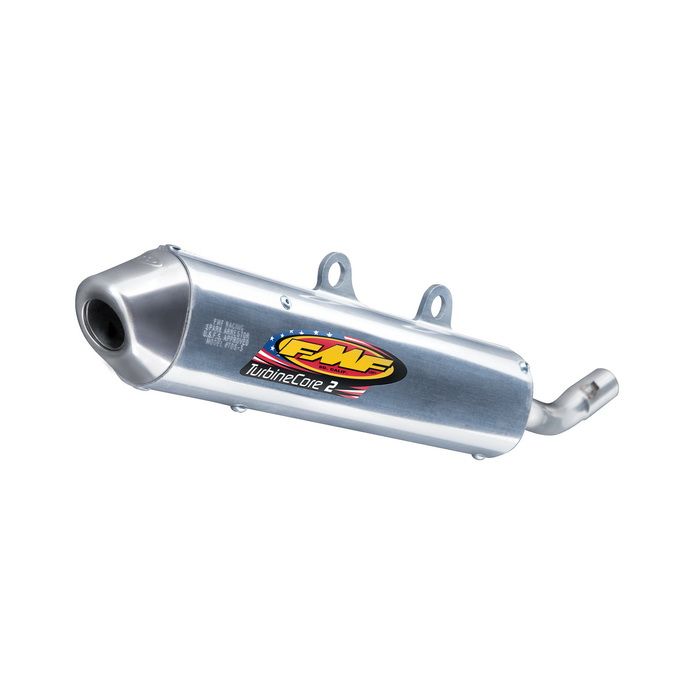 FMF Racing TurbineCore 2 Spark Arrestor Slip-On Silencer Exhaust 021017