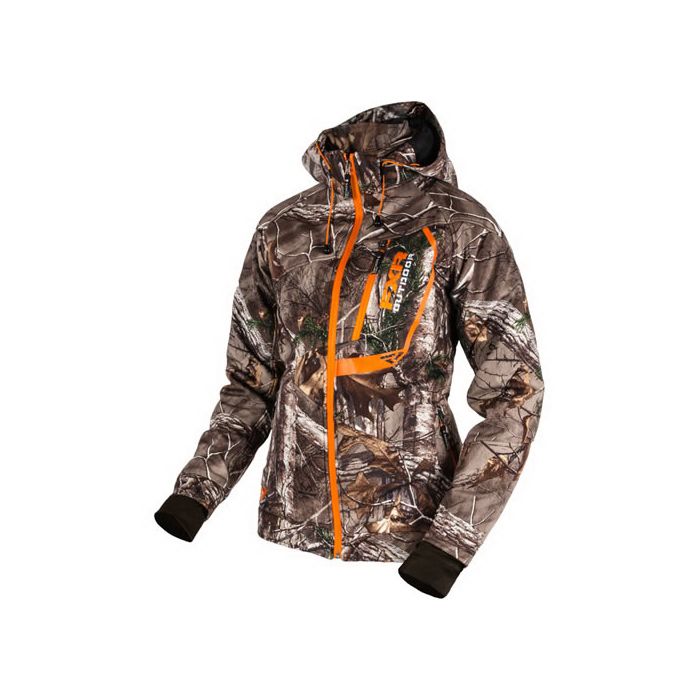 Fxr Vertical Pro Camouflage Softshell Insulated Womens Jacket