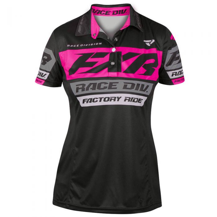 FXR Womens Race Division Polo Shirt 2019 FortNine Canada