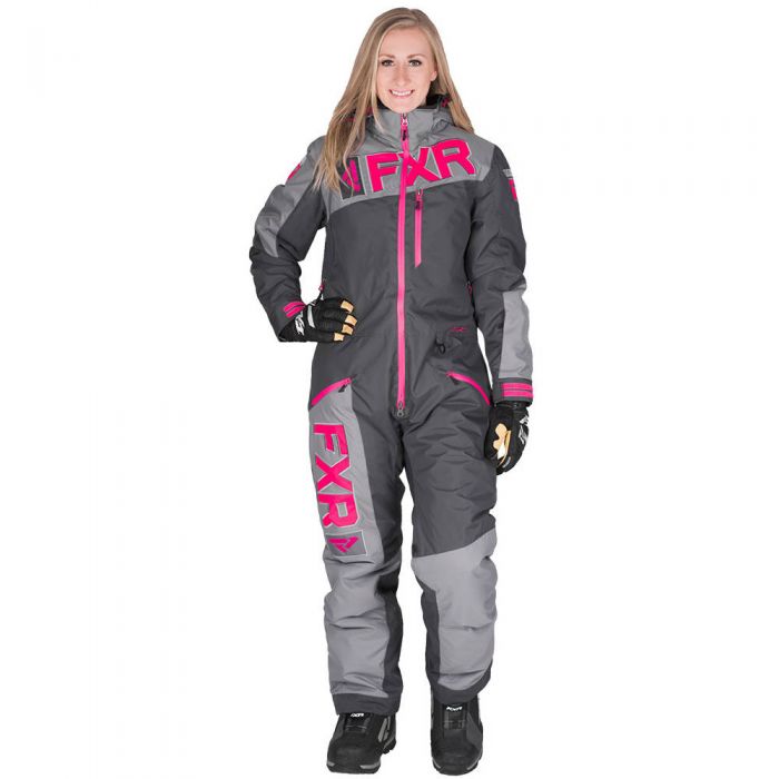 FXR Squadron Womens Monosuit 8 Mint//Black//Charcoal