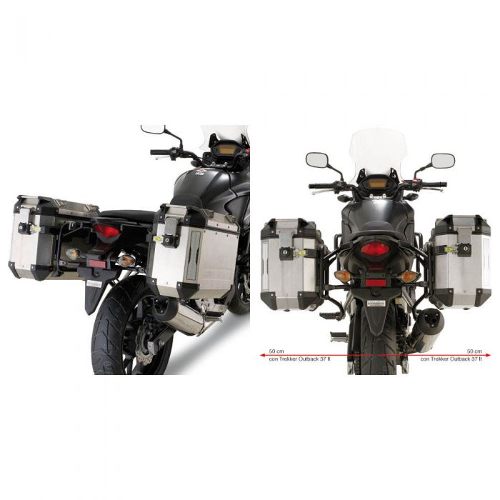 cb500x side cases