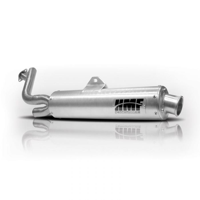 HMF Performance Series Round SlipOn Exhaust Side Brushed Turn Down