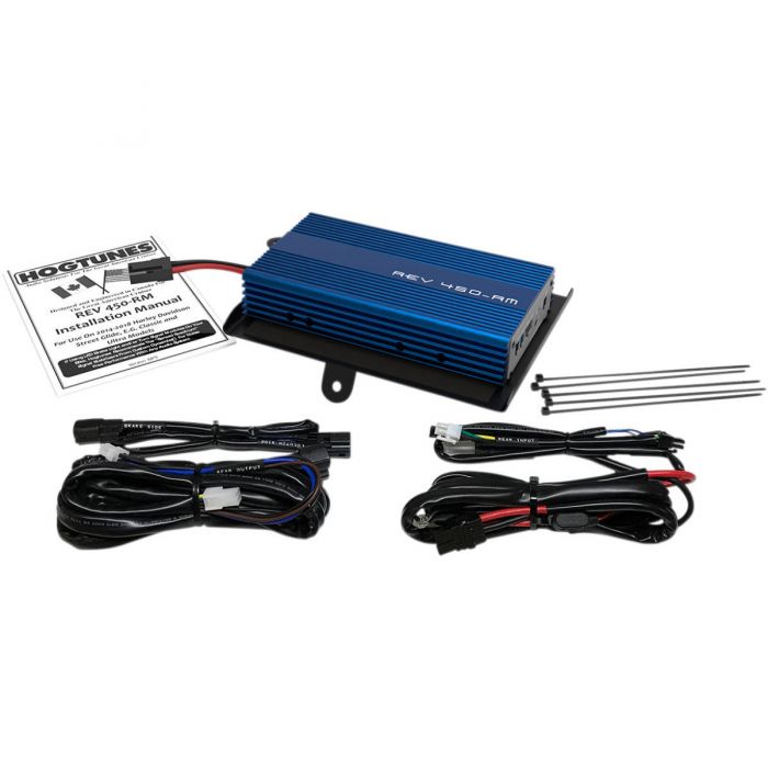 Hogtunes REV Series 200 Watt 4Channel Amplifier Kit REV 450RM