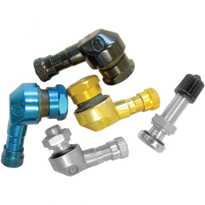 K&L Valve Stem 8mm. 90deg. Angle Silver 322978 FortNine Canada